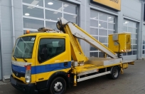 Nissan Cabstar podnośnik koszowy teleskopowy